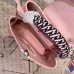 Louis Vuitton Pink Capucines PM Bag With Braided Handle M55084