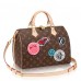 Louis Vuitton Speedy Bandouliere 30 Monogram World Tour M43231