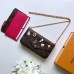 Louis Vuitton Pochette Felicie Monogram Flowers M63999