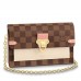 Louis Vuitton Vavin Chain Wallet Damier Ebene N60237