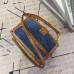 Louis Vuitton Trunk Clutch Malletage Denim M55047