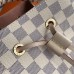 Louis Vuitton NeoNoe MM With Braided Handle Damier Azur N40344