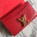 Louis Vuitton Pochette Louise GM Bag In Red Calfskin M54113