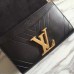 Louis Vuitton Pochette Louise GM Bag In Black Calfskin M54230