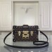 Louis Vuitton Petite Malle Bag Monogram Metal M41552