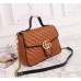 Gucci GG Marmont Small Top Handle Bag In Cognac Diagonal Leather