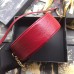 Gucci Red GG Marmont Mini Round Shoulder Bag