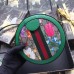 Gucci Ophidia GG Flora Mini Round Green Bag