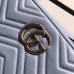 Gucci Pastel Blue GG Marmont Small Camera Shoulder Bag