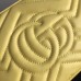 Gucci Pastel Yellow GG Marmont Small Camera Shoulder Bag