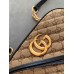 Gucci Original GG Marmont Small Camera Bag With Black Trim