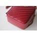 Gucci Red Mini GG Marmont Shoulder Bag