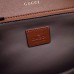 Gucci Sylvie 1969 Small Shoulder Bag In Brown Calfskin