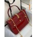 Gucci Sylvie 1969 Patent Mini Top Handle Red Bag