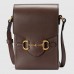 Gucci Horsebit 1955 Mini Bag In Brown Calfskin