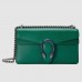 Gucci Dionysus Small Shoulder Bag In Green Leather