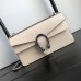 Gucci Dionysus Small Shoulder Bag In White Leather