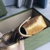 Gucci GG Marmont Mini Shouler Bag In Gold Sequin