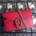 Gucci Red Dionysus Small Leather Shoulder Bag