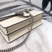 Gucci White Dionysus Small Leather Shoulder Bag