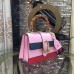 Gucci Pink Stripe Dionysus Small Bamboo Top Handle Bag