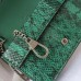 Gucci Green Dionysus Super Mini Snakeskin Bag