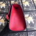 Gucci Red Padlock Small Guccissima Shoulder Bag