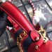 Gucci Red Leather Sylvie Mini Bag