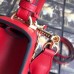 Gucci Red Leather Sylvie Mini Bag