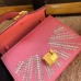 Gucci Pink Satin Sylvie Crystal Mini Bag