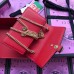 Gucci Red Sylvie Leather Mini Chain Bag