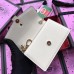 Gucci White Sylvie Leather Mini Chain Bag