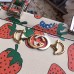 Gucci Zumi Strawberry Print Medium Top Handle Bag