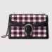 Gucci Dionysus Small Shoulder Bag In Check Tweed