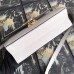 Gucci Zumi Small Shoulder Bag In White Grainy Leather