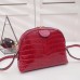 Gucci Red Ophidia Crocodile Small Shoulder Bag