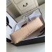 Gucci Raffia GG Marmont Small Shoulder Bag With Cream Snakeskin Trim