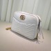 Gucci GG Marmont Medium Chevron Shoulder Bag