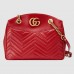 Gucci Red GG Marmont Medium Matelasse Tote Bag