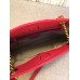 Gucci Red GG Marmont Medium Matelasse Tote Bag