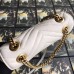 Gucci White GG Marmont Mini Matelasse Shoulder Bag