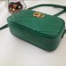 Gucci Green GG Marmont Small Camera Shoulder Bag