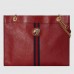 Gucci Red Calfskin Rajah Large Tote Bag