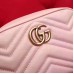 Gucci Pink GG Marmont Matelasse Mini Bag