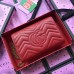 Gucci Red GG Marmont Matelasse Chain Mini Bag