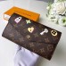 Louis Vuitton Sarah Wallet Monogram Flowers M64117