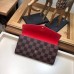 Louis Vuitton Sarah Wallet Damier Ebene Studs N60123