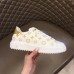 Louis Vuitton Gold Metallic Monogram Time Out Sneakers