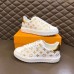 Louis Vuitton Gold Metallic Monogram Time Out Sneakers