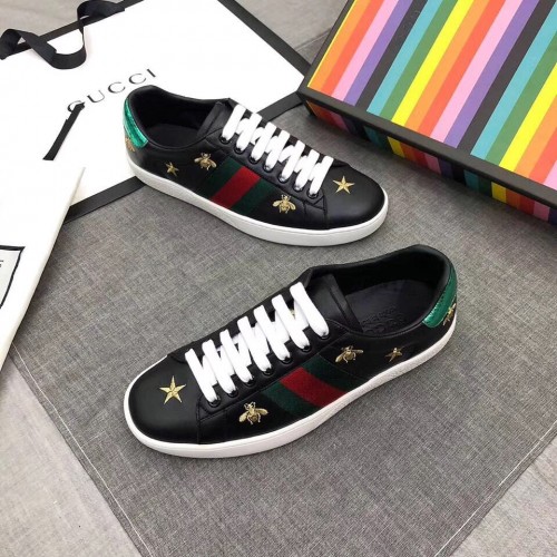 Replica Gucci Men's Ace Embroidered Bees Stars Sneaker